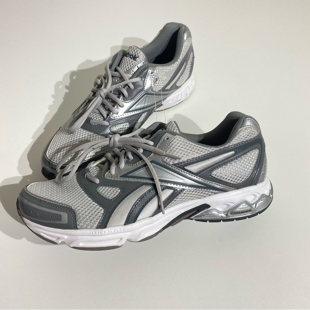 Reebok DMX Ride Men's Sneakers White Silver Size 11.5